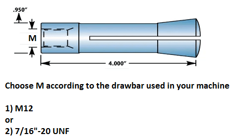 R8 Collet 6MM Round (0.2362)